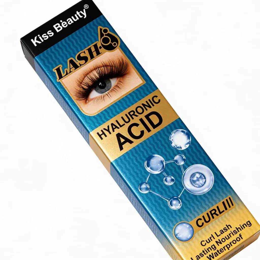Mascara cu acid hialuronic, Kiss Beauty - imagine 2