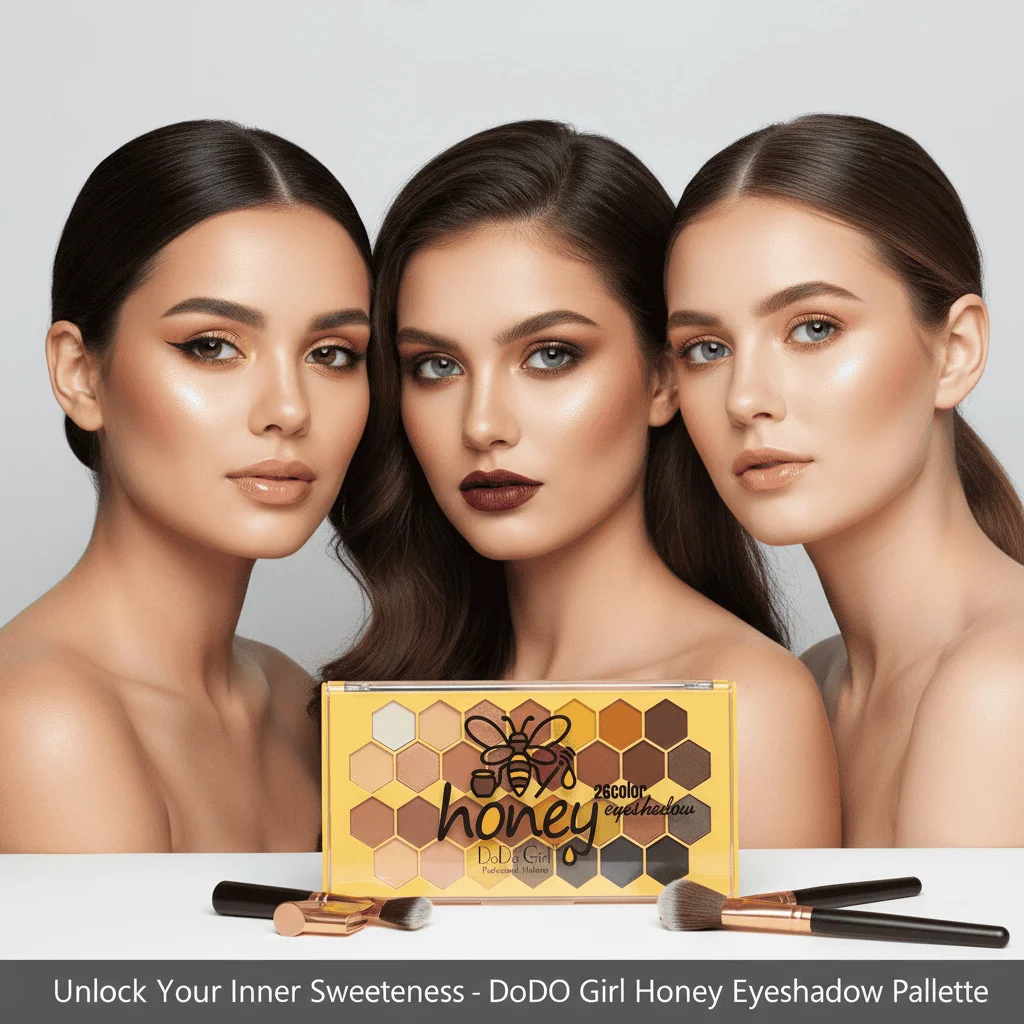 Paletă Fard de Pleoape Honey, 26 Culori - imagine 2