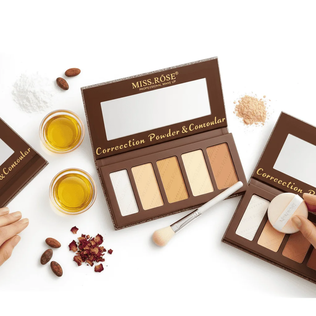Paleta de machiaj PREMIUM, Miss Rose - imagine 4