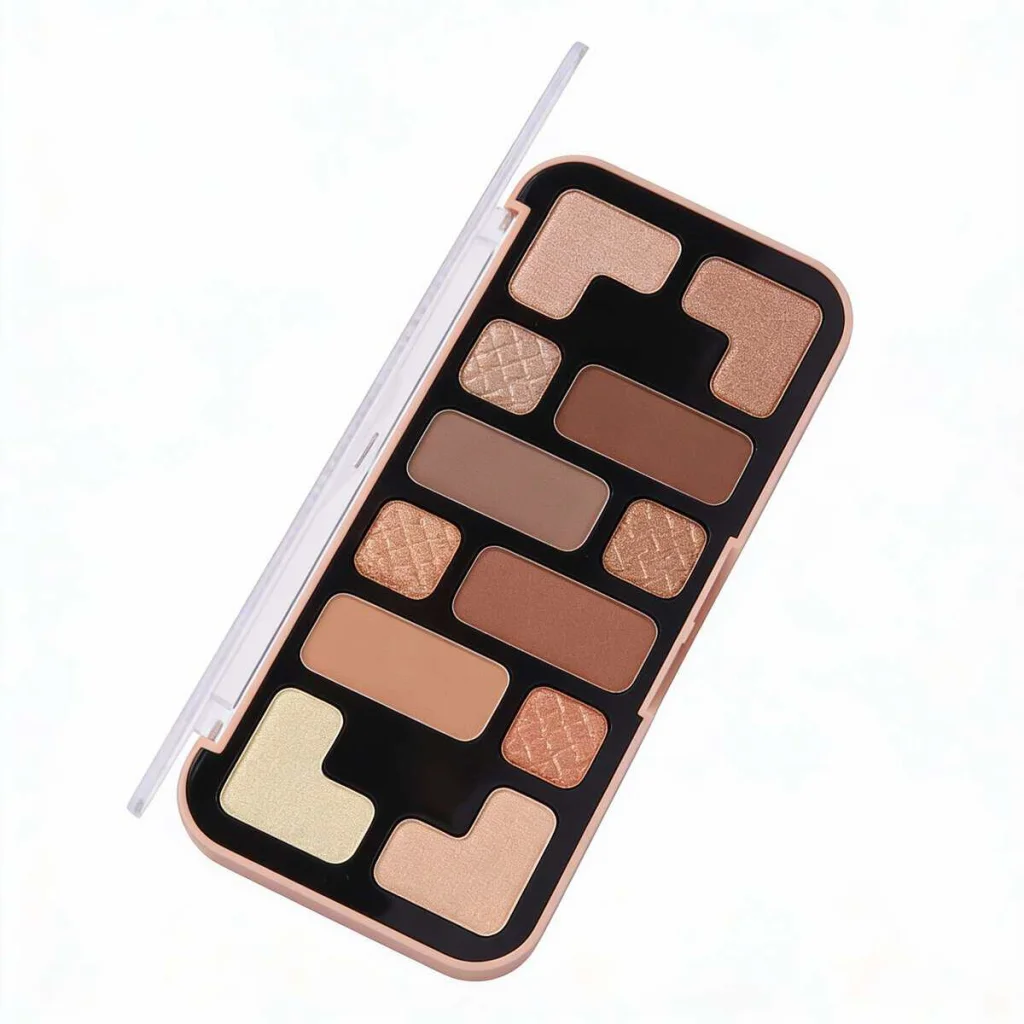 Paleta de machiaj cu iluminator, USHAS - imagine 2