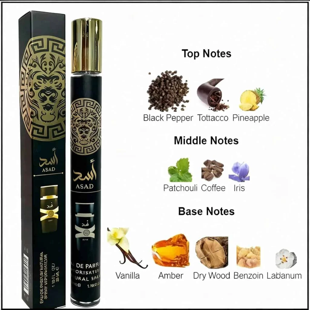 Parfum Asad cu Note Exotice, 35ml - imagine 2