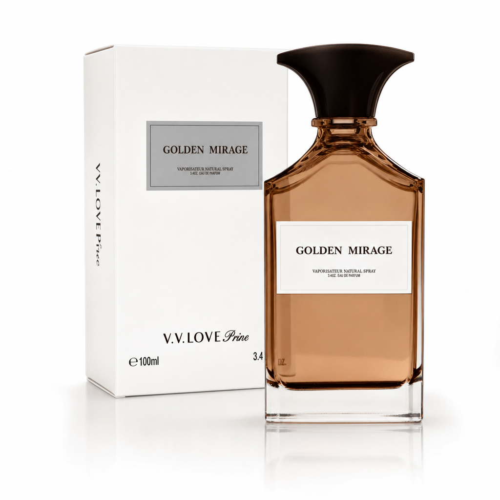 Parfum Golden Mirage cu note elegante orientale, V.V. Love, 100 ml