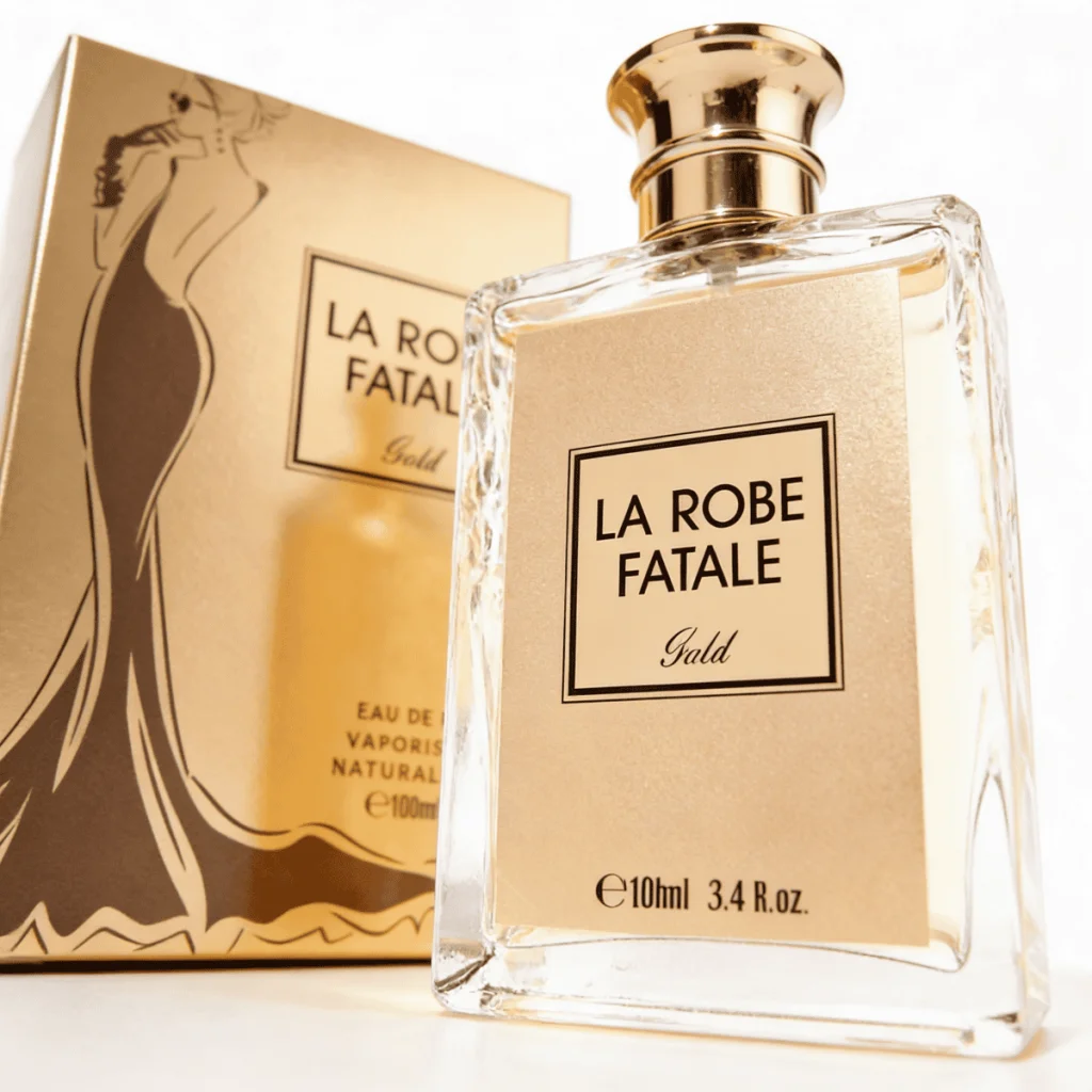 Parfum La Robe Fatale Gold, 100ml - imagine 2