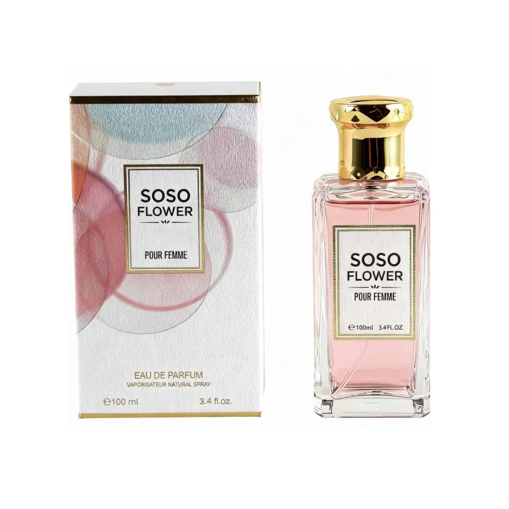 Parfum Soso Flower Pour Femme, 100 ml