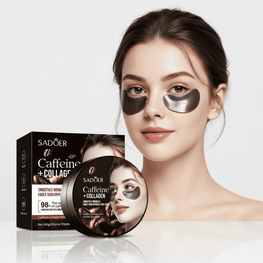 Patch Rejuvenante Ochi cu Cafeină si Colagen 80g - imagine 2