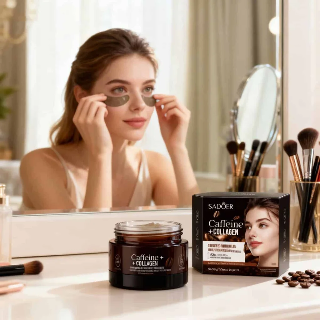 Patch Rejuvenante Ochi cu Cafeină si Colagen 80g - imagine 3