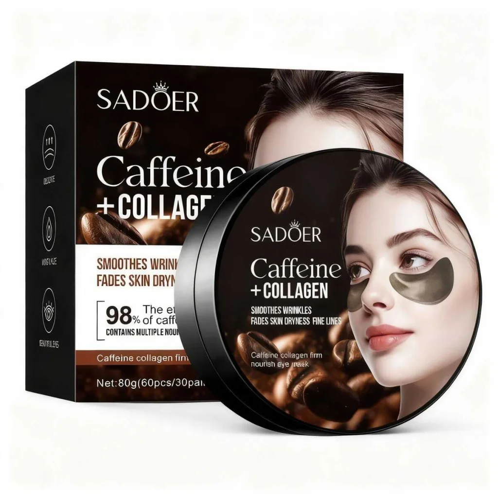 Patch Rejuvenante Ochi cu Cafeină si Colagen 80g