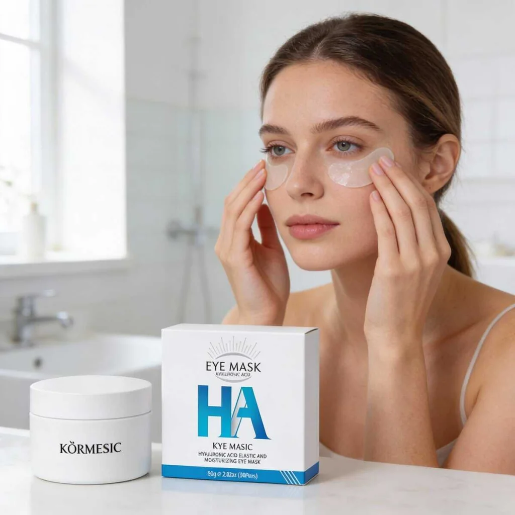 Patch cu acid hialuronic pentru elasticitate si hidratare, Kormesic , 60 buc - imagine 2