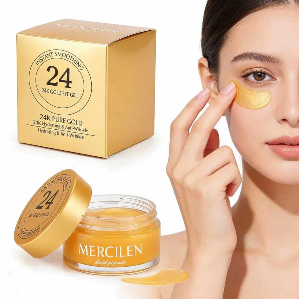 Patch uri de ochi cu peptide gold, Mercilen, 30 perechi - imagine 3