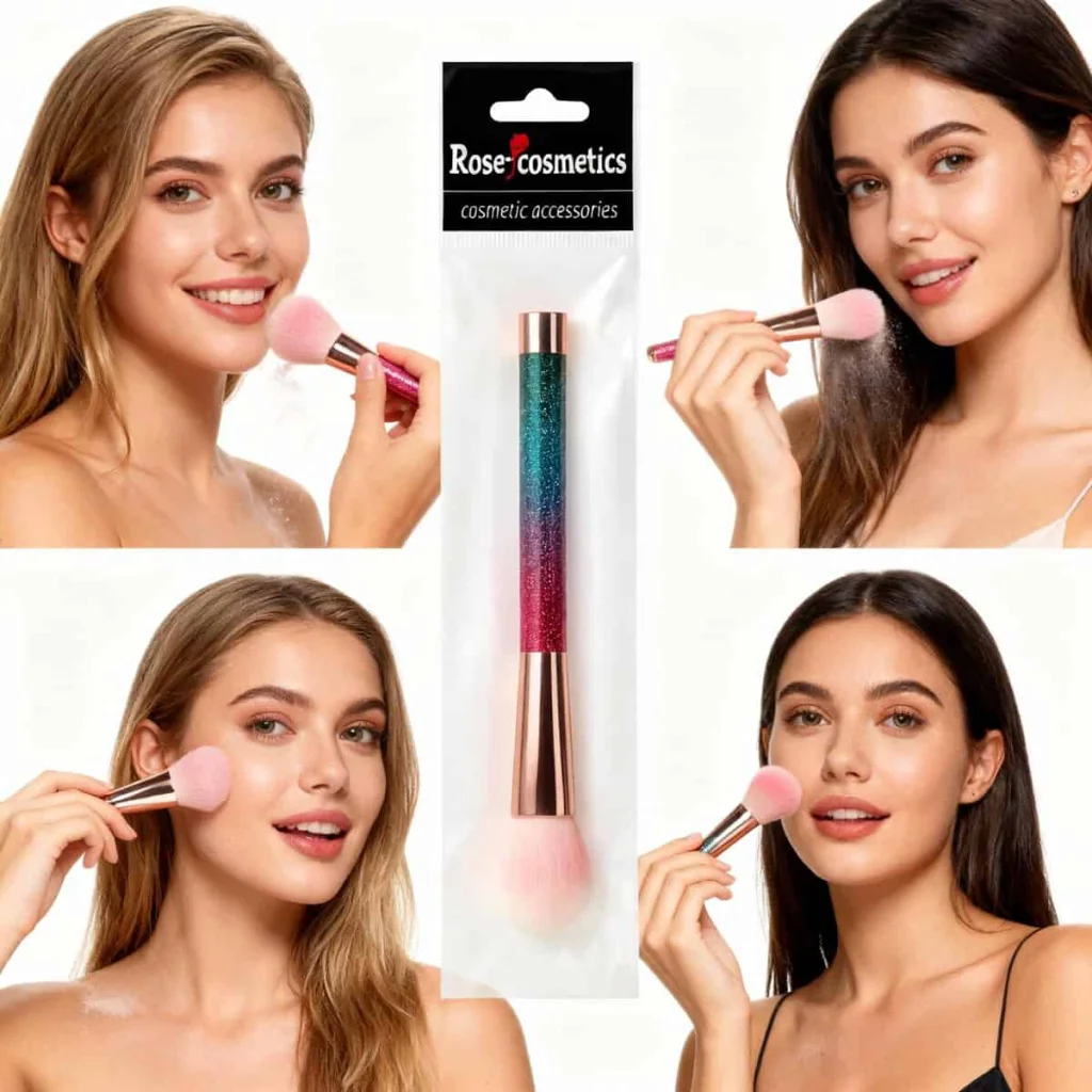 Pensulă pentru machiaj Rose Cosmetics - imagine 2