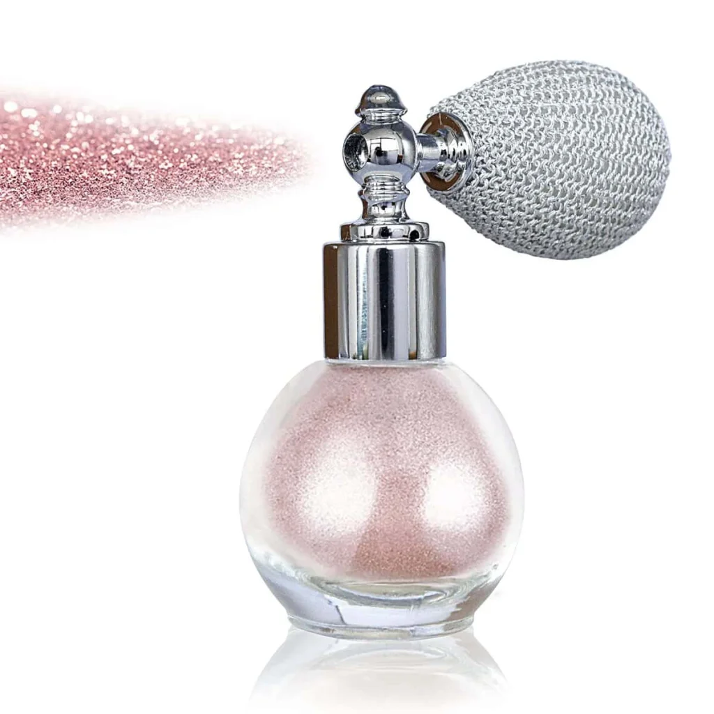 Pudră iluminatoare cosmetică pentru față și corp, 1 bucată