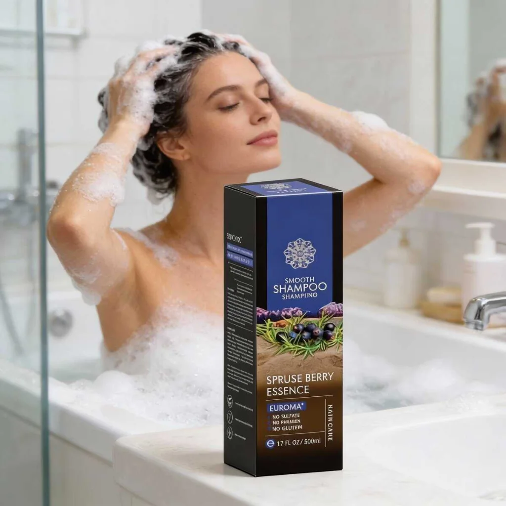 Șampon Refreshing cu Spruce Berry pentru Toate Tipurile de Păr, 900 ml - imagine 2