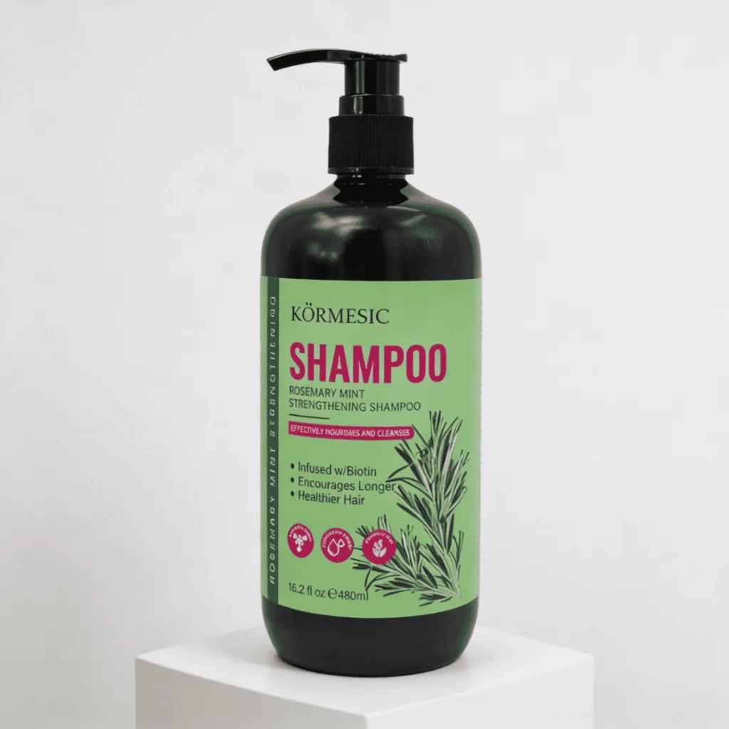 Șampon cu rozmarin și mentă pentru îngrijire completă a părului, 480 ml - imagine 2