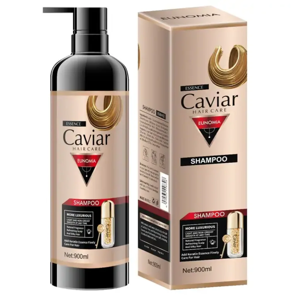 Sampon de par cu esenta de caviar, cantitate 900 ml