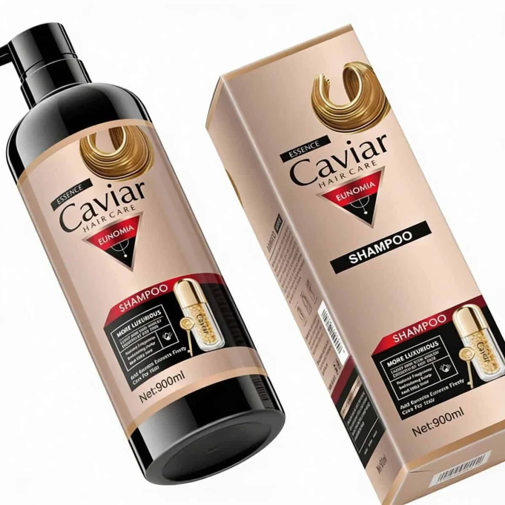 Sampon de par cu esenta de caviar, cantitate 900 ml - imagine 3