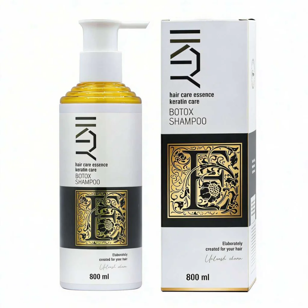 Șampon de păr cu esență de keratină, 800 ml, IKTY, Eunomia