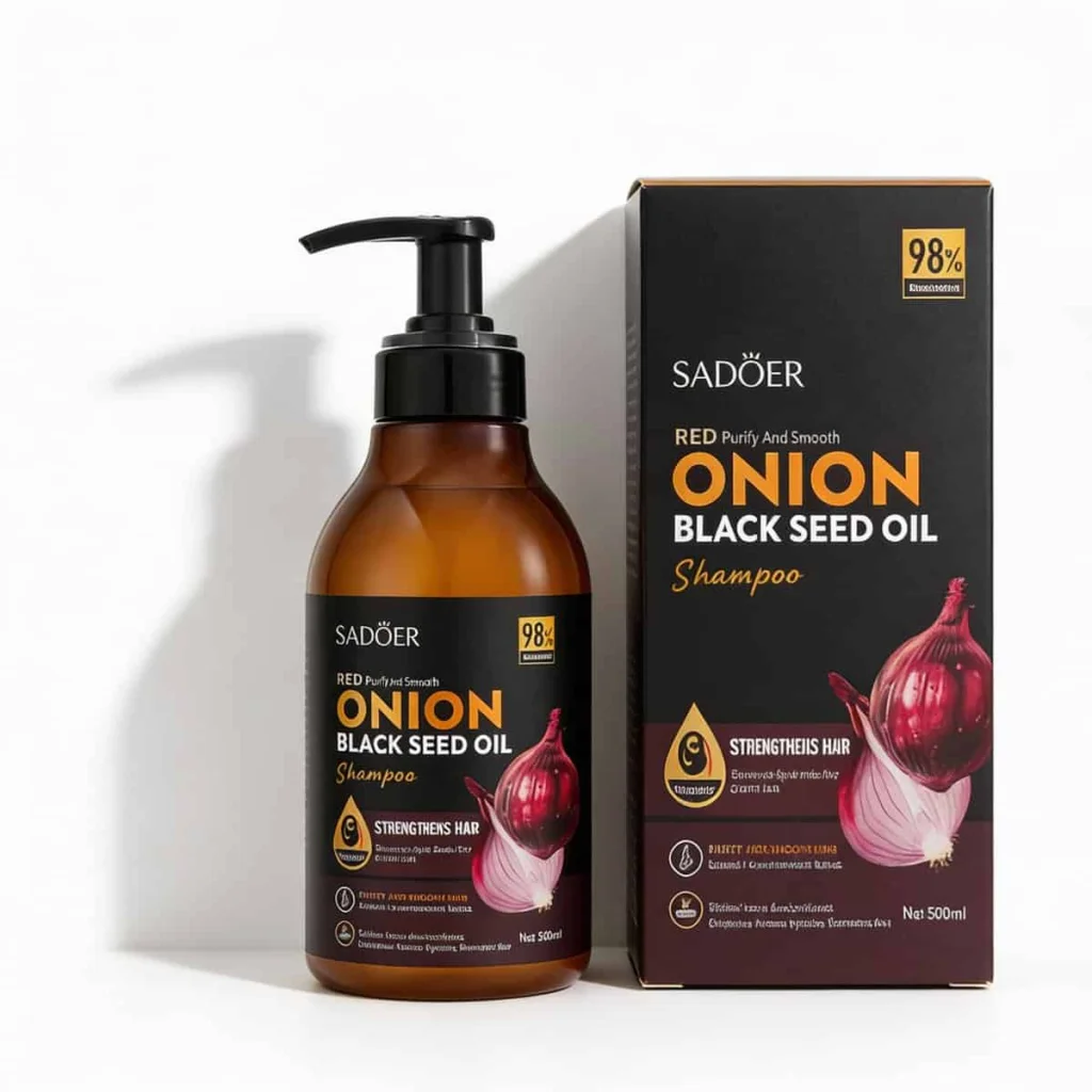 Sampon de par cu extract de ceapa, cantitate 500 ml - imagine 3