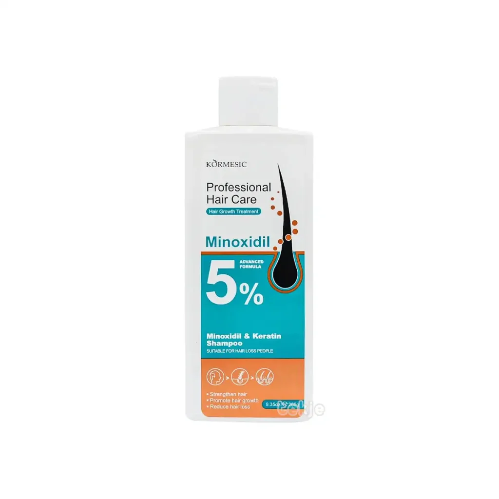 Șampon de păr profesional cu minoxidil si keratina, Kormesic, 265 g