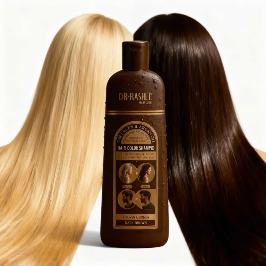 Sampon nuanțator Dark Brown, 400ml - imagine 4