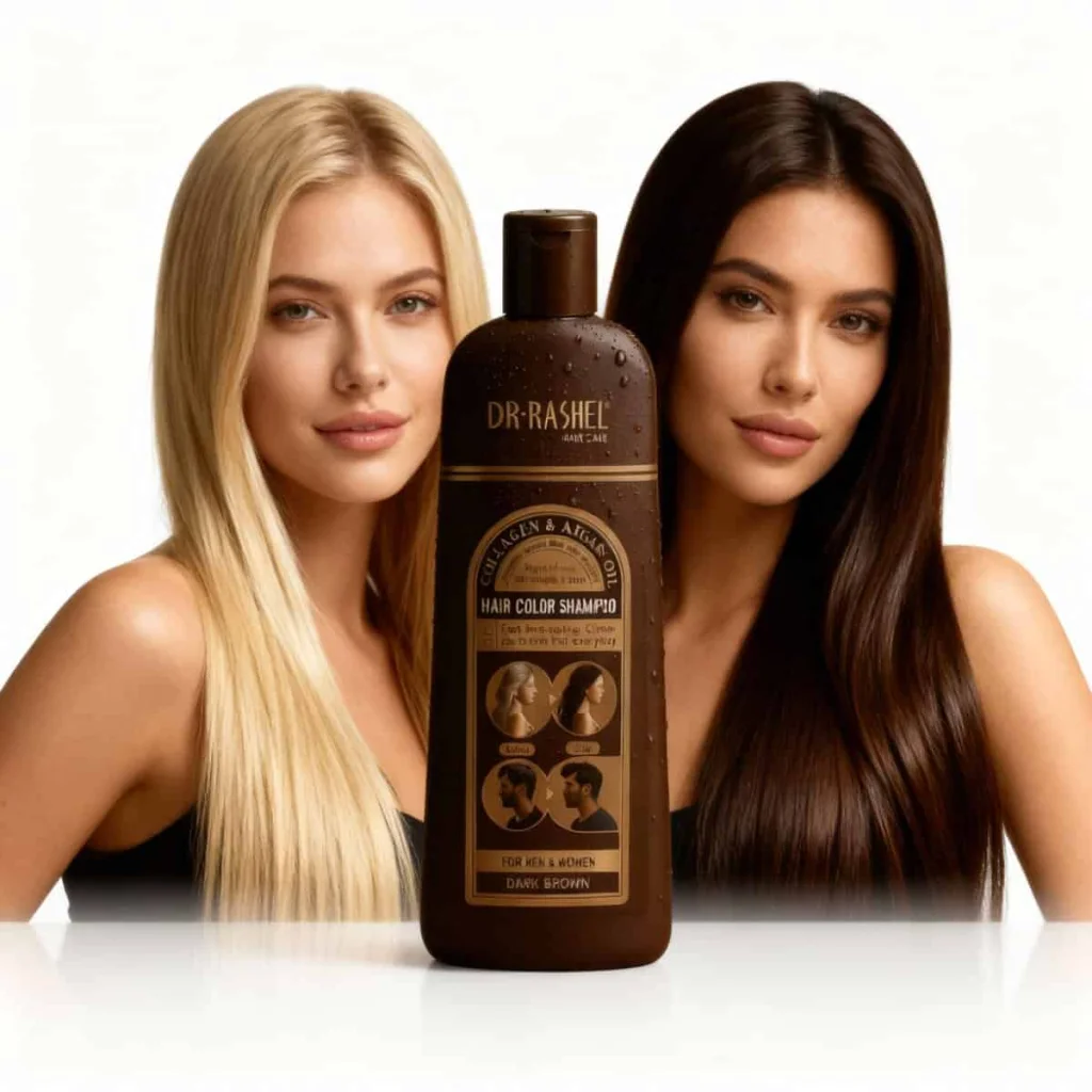 Sampon nuanțator Dark Brown, 400ml - imagine 2