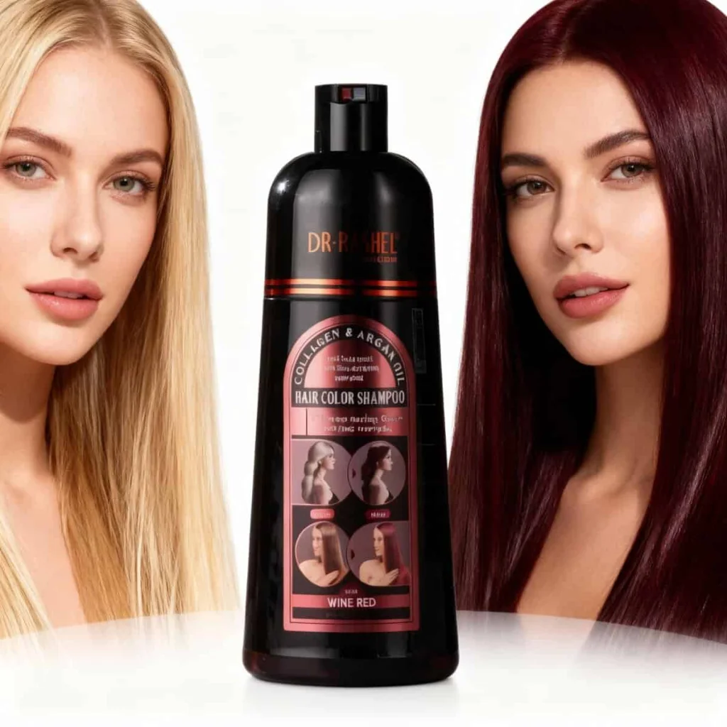 Sampon nuanțator Dark Wine Red, 400ml - imagine 4