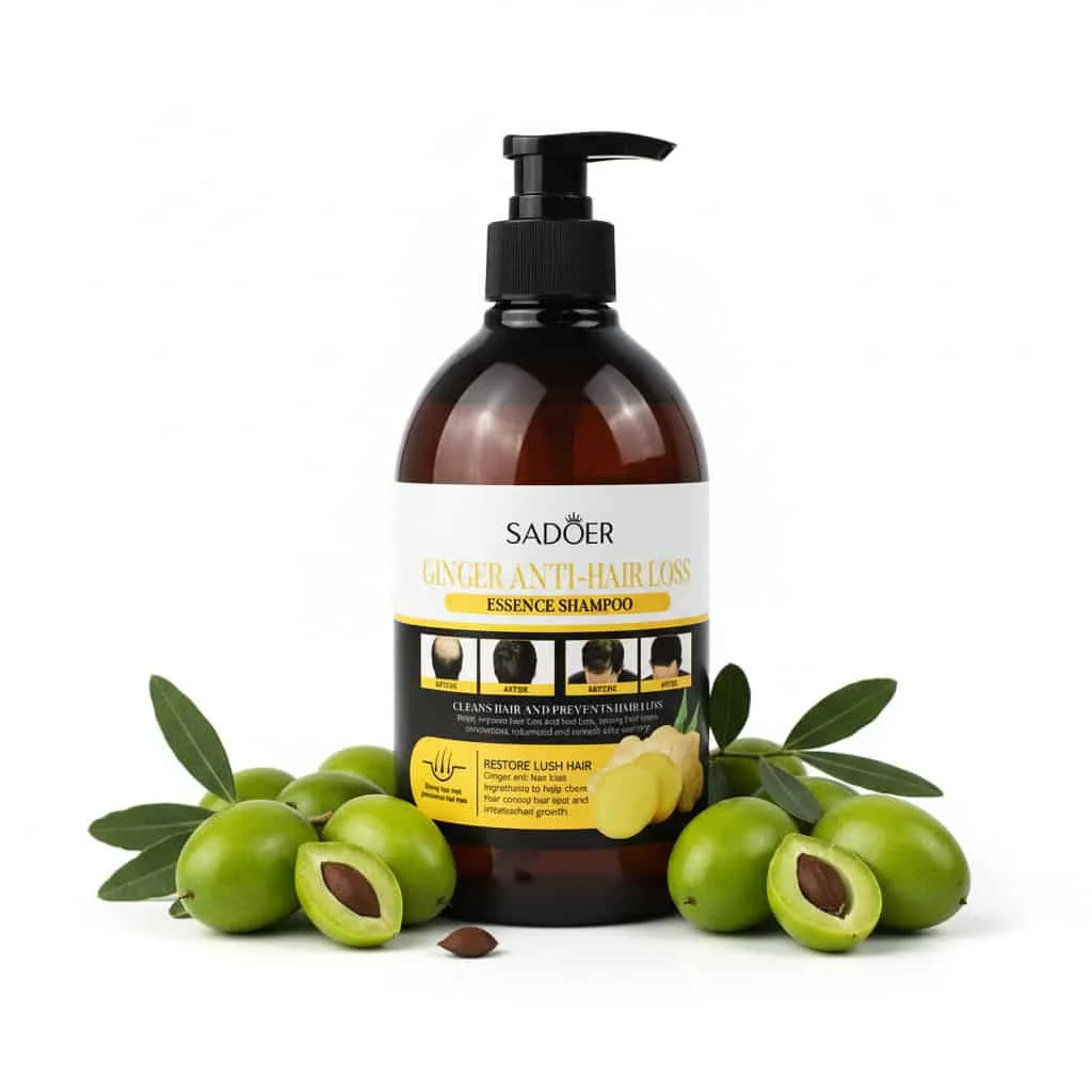 Șampon revitalizant împotriva căderii părului cu extract de ghimbir, 500 ml - imagine 2