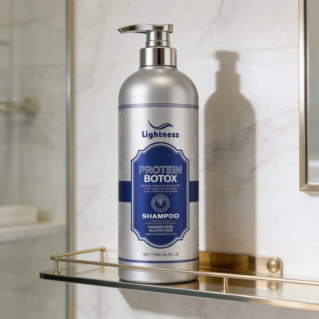 Șamponde păr cu proteine și ulei de argan, Lightness, 750 ml - imagine 3