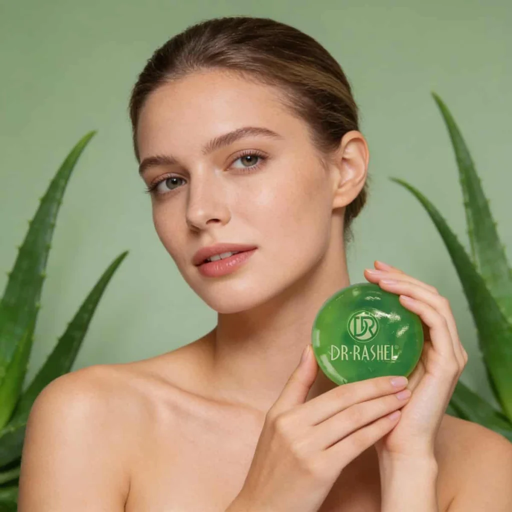 Sapun hidratant cu aloe vera, Dr.Rashel, 100g - imagine 4
