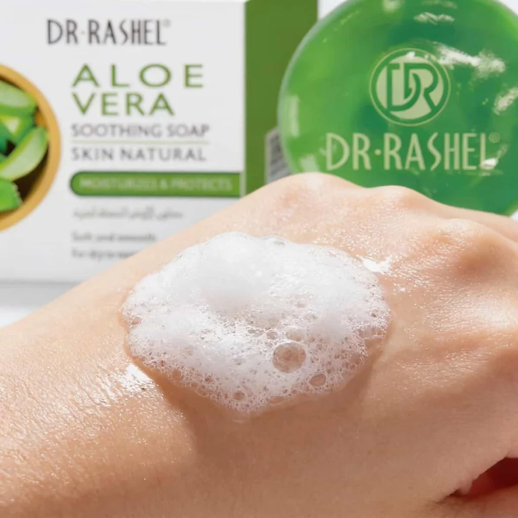 Sapun hidratant cu aloe vera, Dr.Rashel, 100g - imagine 5