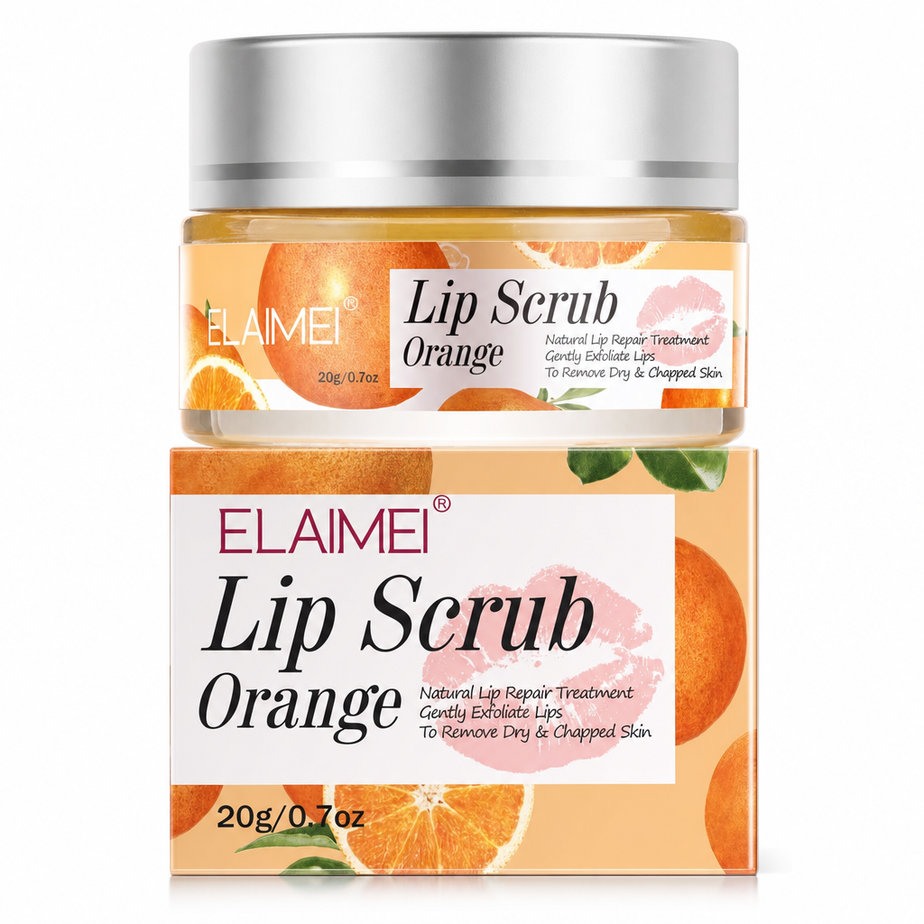 Scrub de buze cu portocale, 20 g