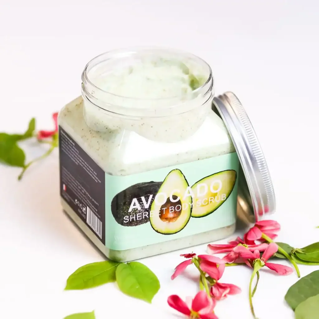 Scrub de corp cu avocado, 350 ml - imagine 3