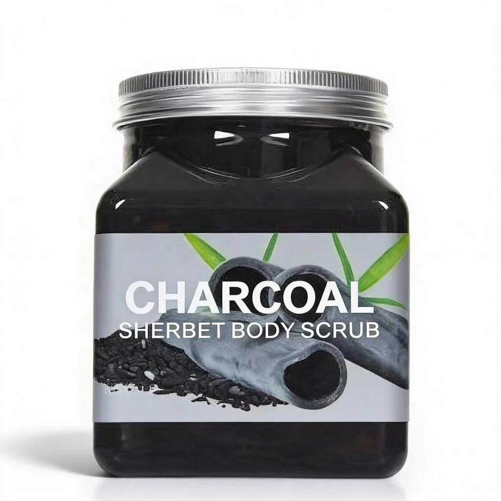 Scrub de corp cu charcoal, 350g