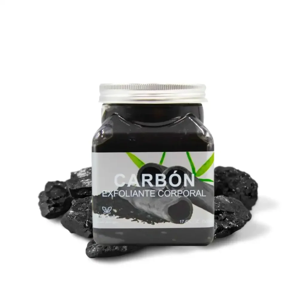 Scrub de corp cu charcoal, 350g - imagine 3
