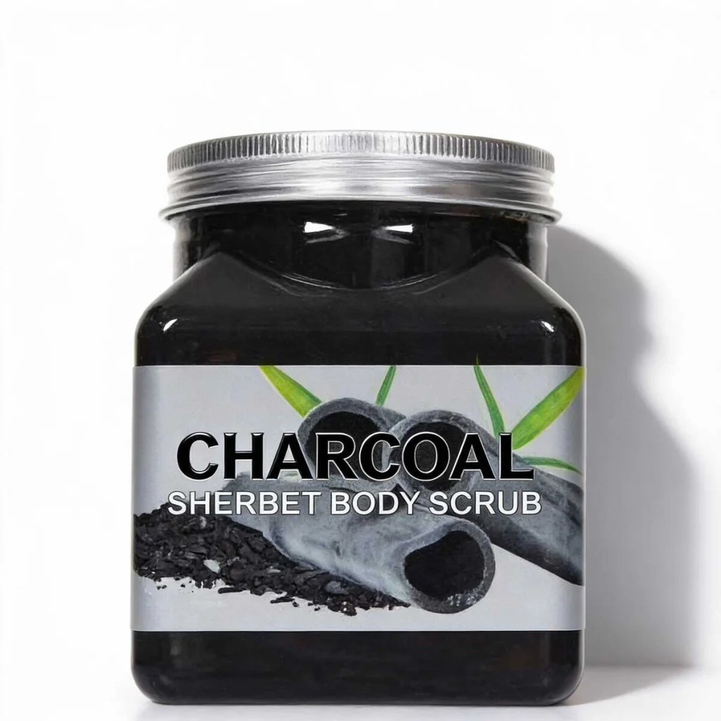 Scrub de corp cu charcoal, 350g - imagine 2