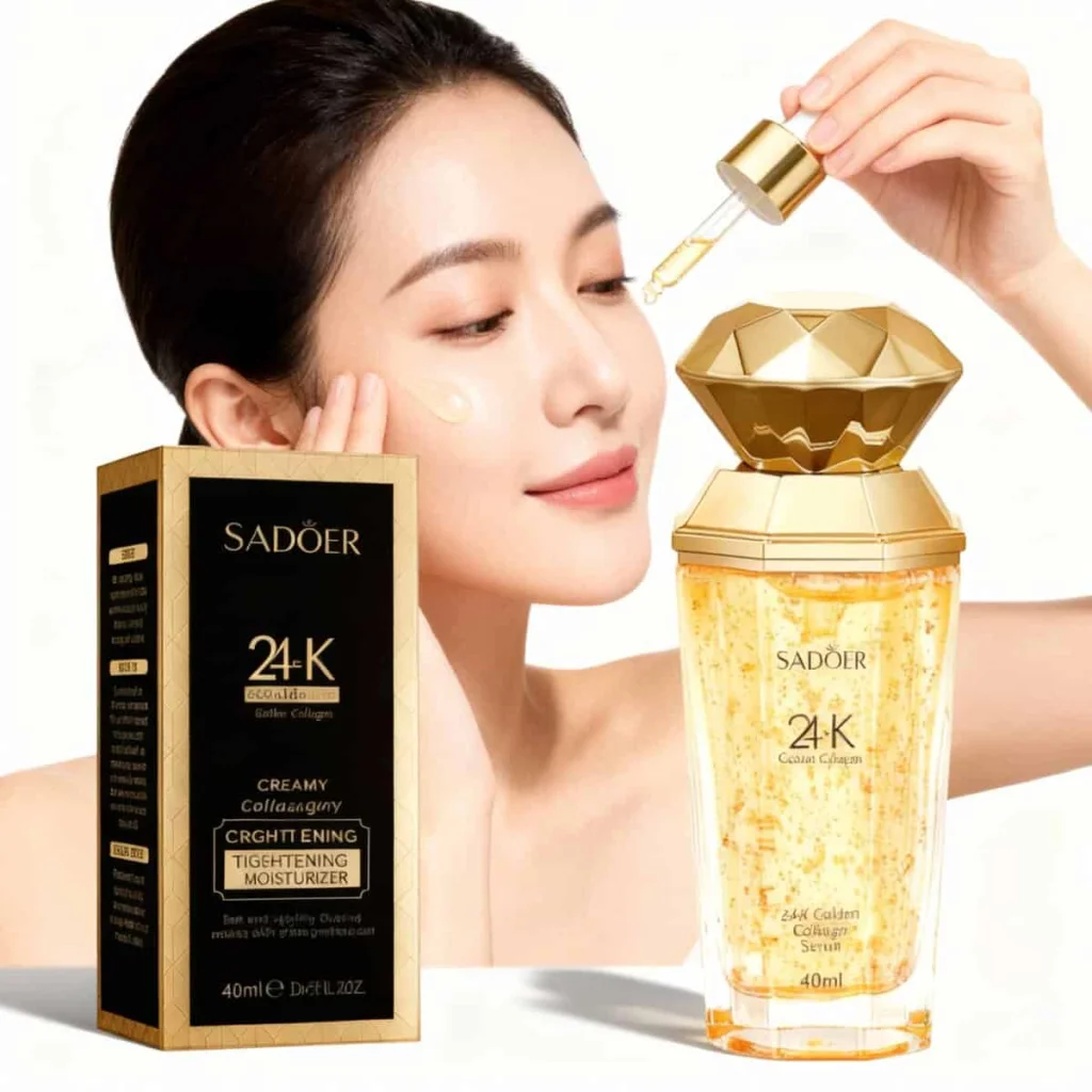 Ser de fata 24k Golden Colagen, 40 ml - imagine 3