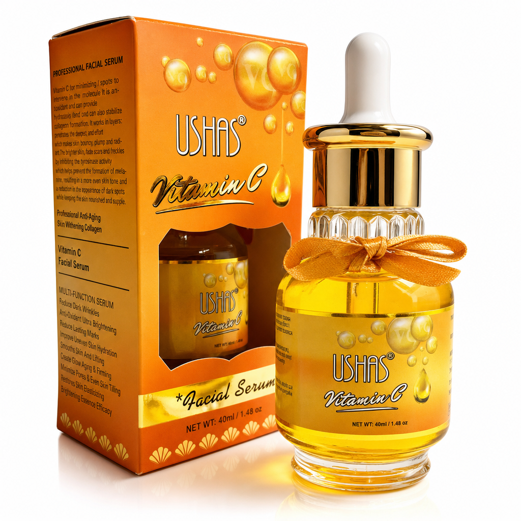 Ser de față cu Vitamina C, Ushas, 40 ml - imagine 3
