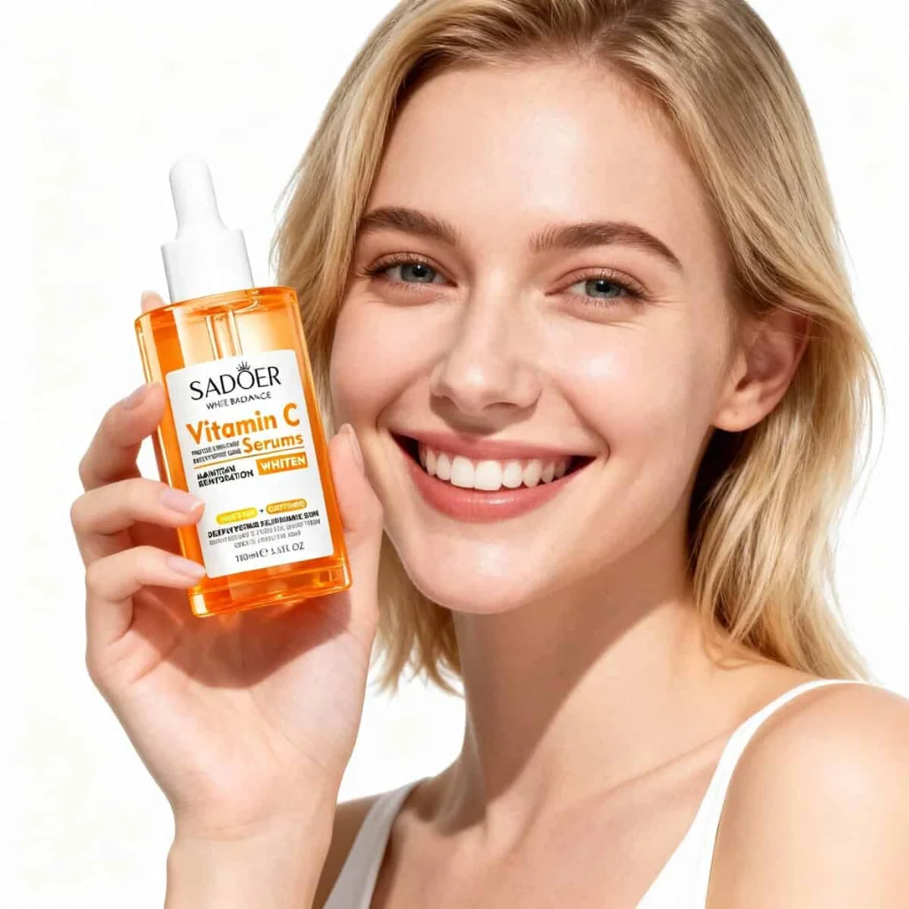 Ser de față iluminator cu Vitamina C, 100 ml - imagine 3