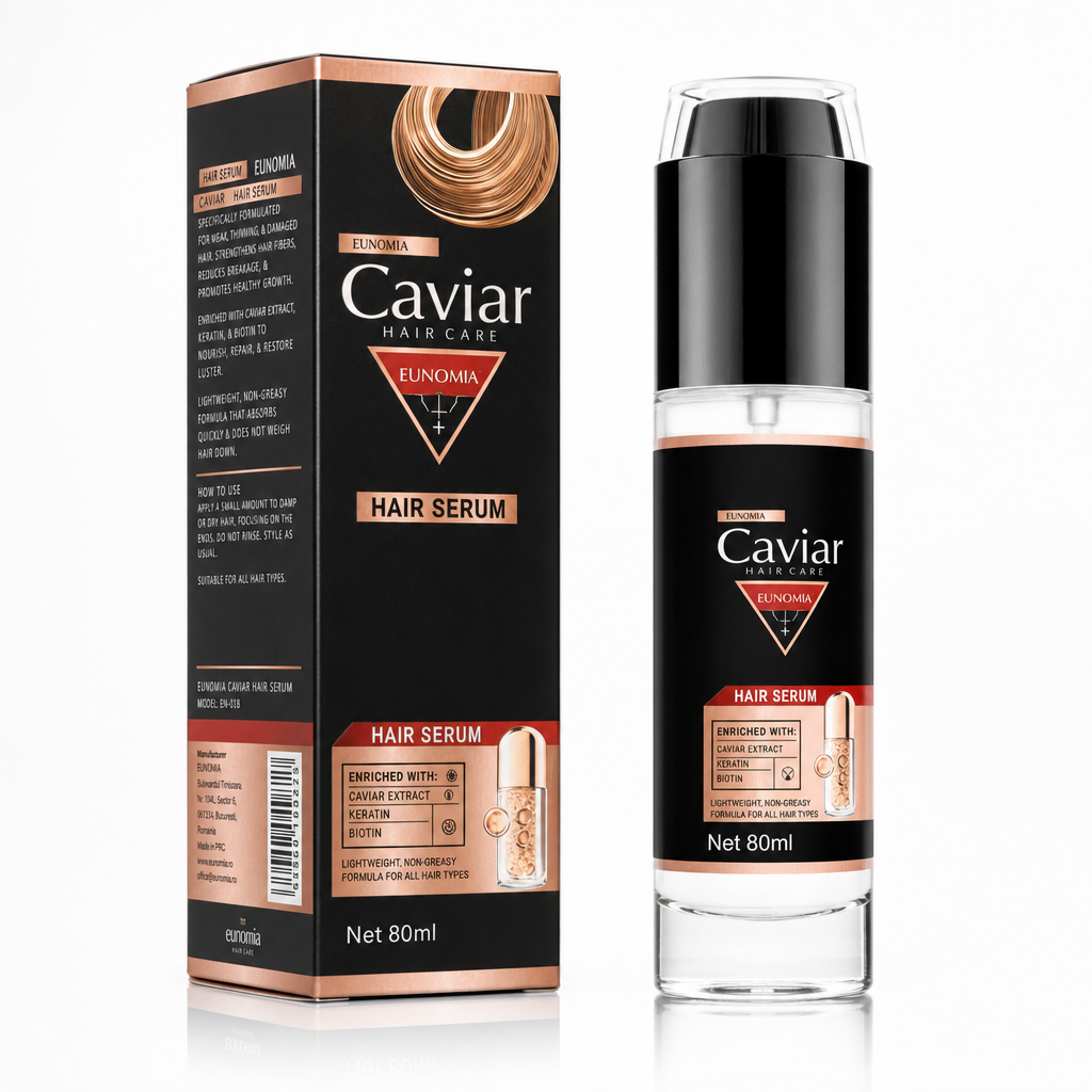 Ser de păr cu caviar, Eunomia, 80 ml - imagine 3