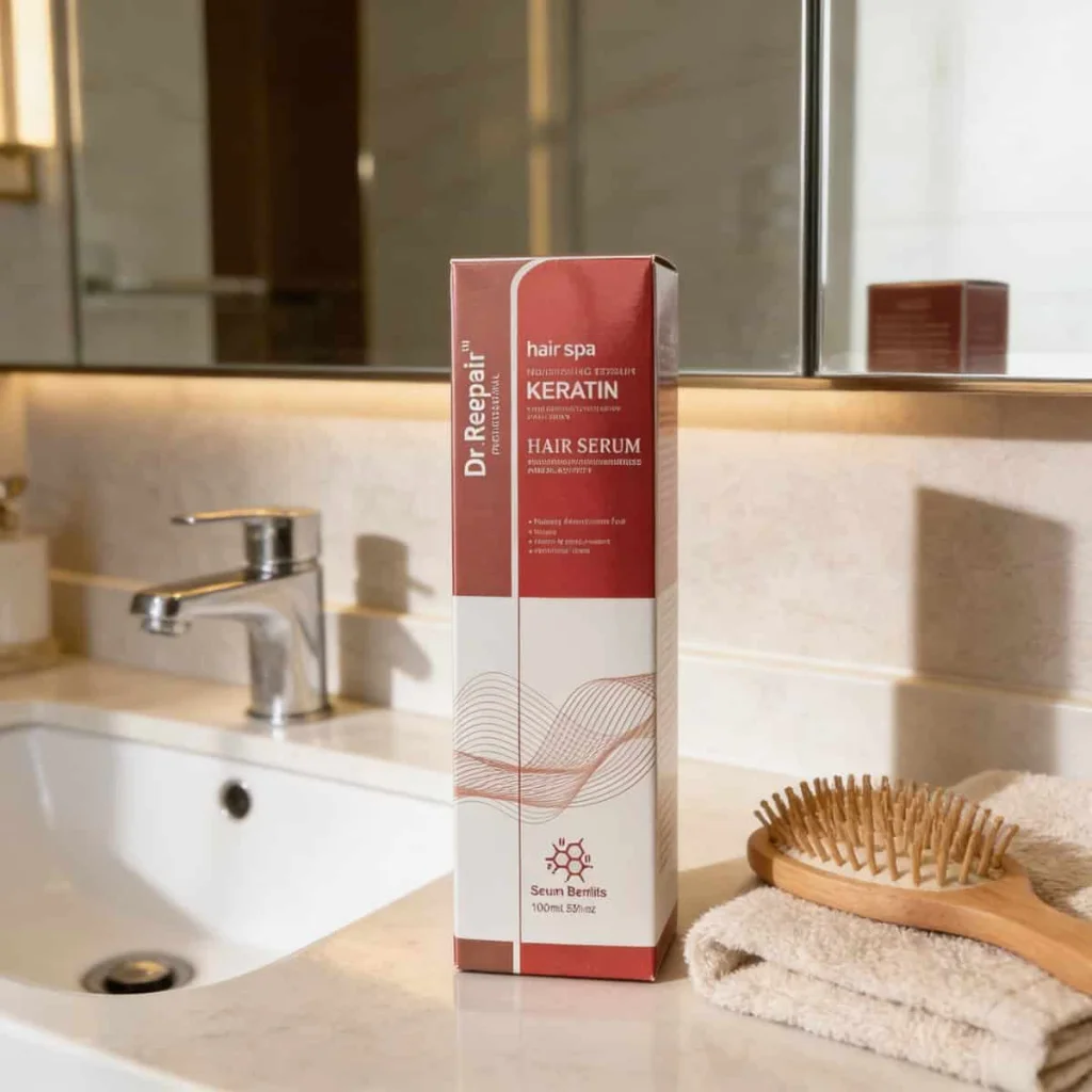 Ser de păr cu keratină, Dr. Reepair, 100 ml - imagine 2