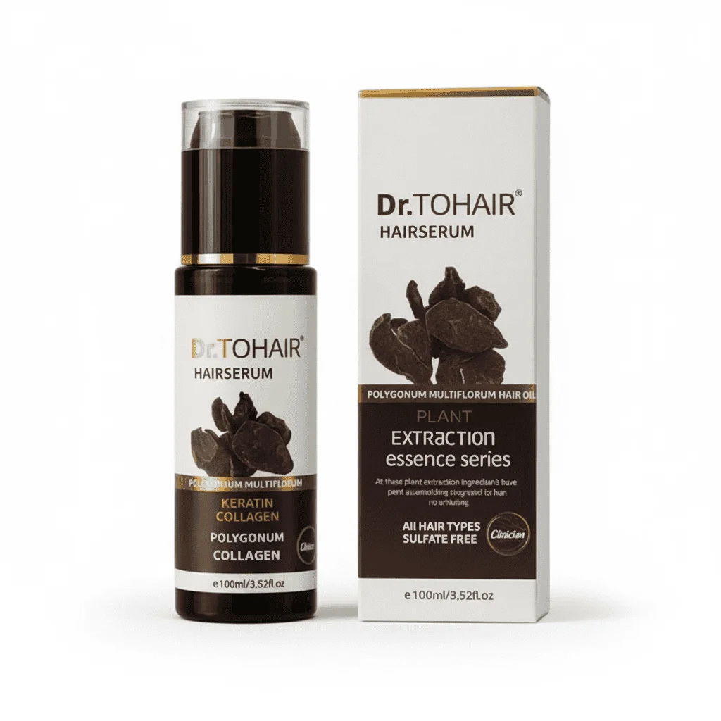 Ser de păr cu keratină, colagen și polygonum, Dr.Tohair, 100 ml