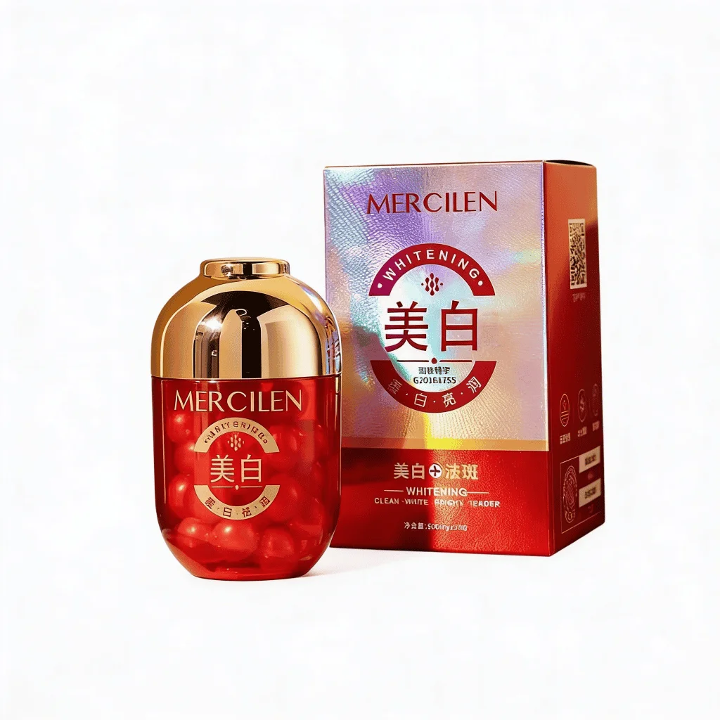 Ser facial iluminator și uniformizant, Mercilen, 30 ml