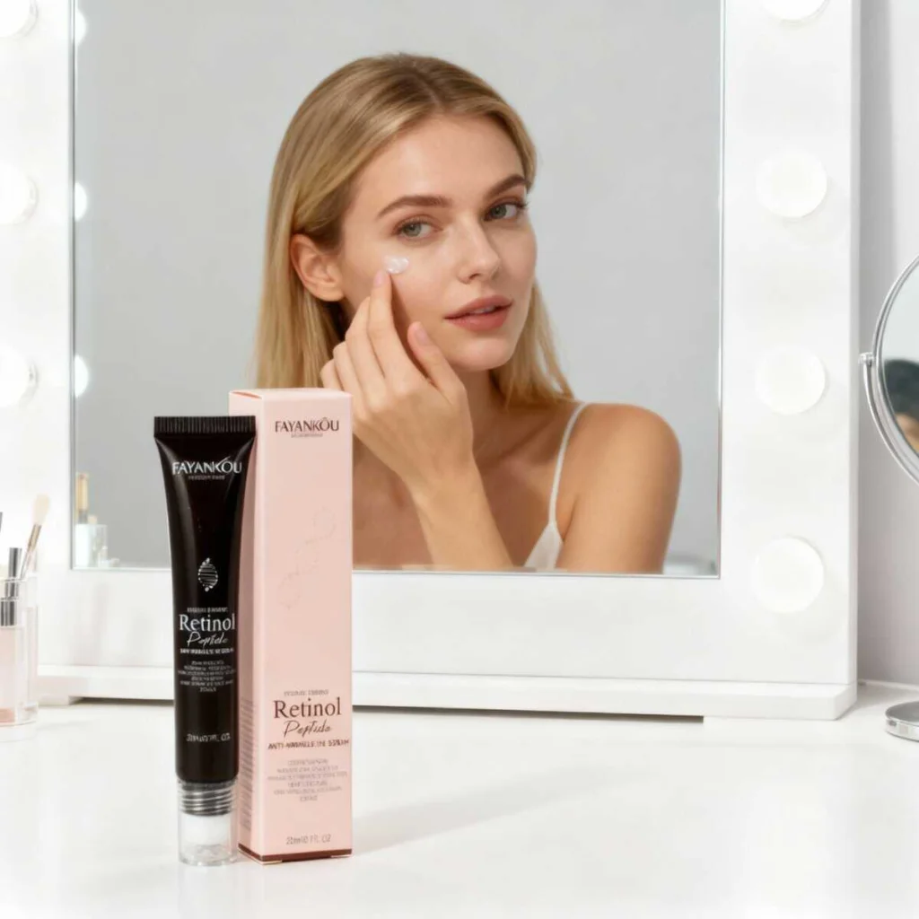 Ser pentru conturul ochilor cu retinol și peptide, Fayankou, 20 ml - imagine 4