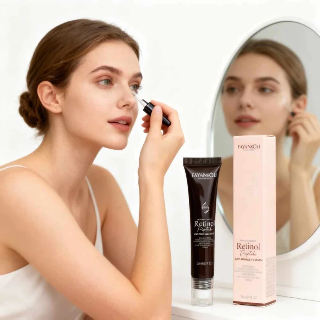 Ser pentru conturul ochilor cu retinol și peptide, Fayankou, 20 ml - imagine 3