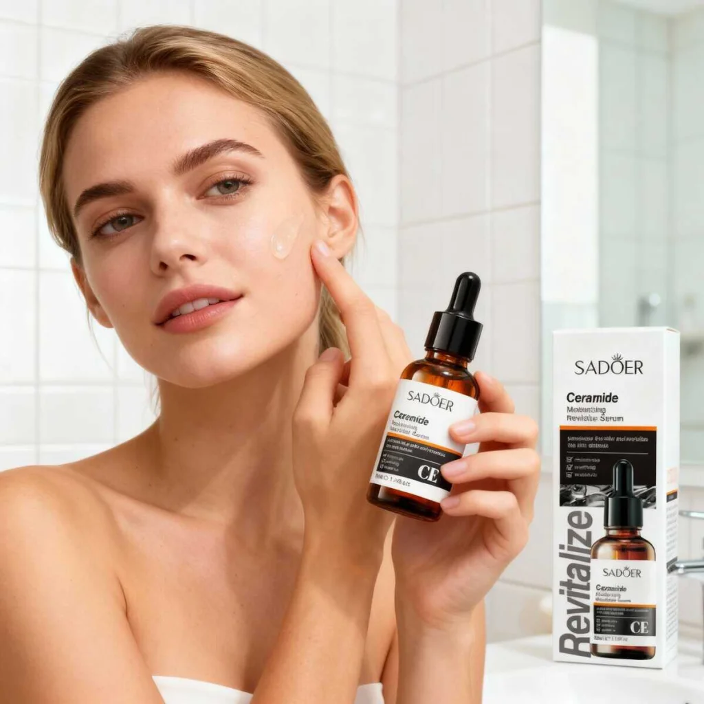 Ser revitalizant cu ceramide Sadoer, 30ml - imagine 2