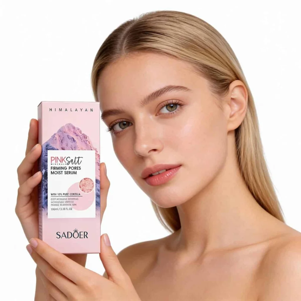 Serum cu sare roz de Himalaya si Centella, Sadoer, 100 ml - imagine 2