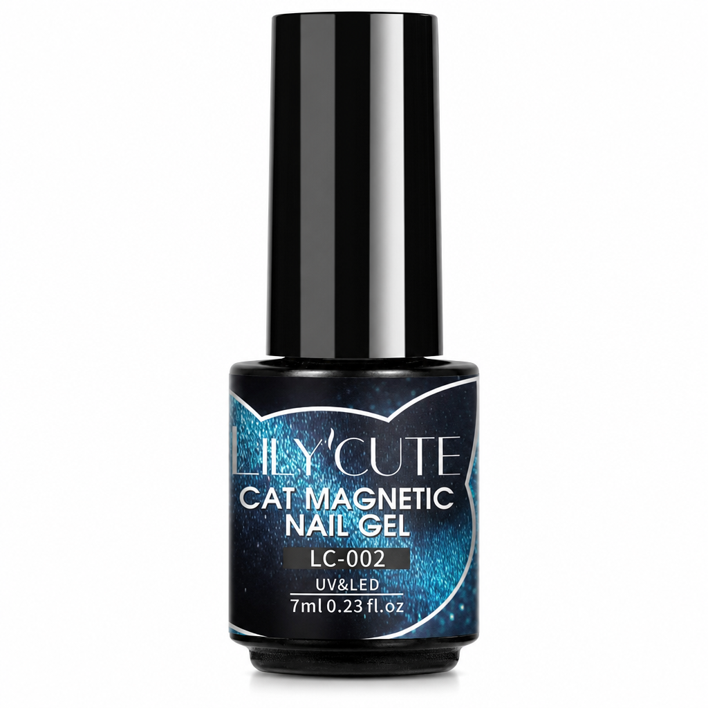 Set 3 Geluri Magnetice Lily'Cute, Cat Eye, 3 x 7ml