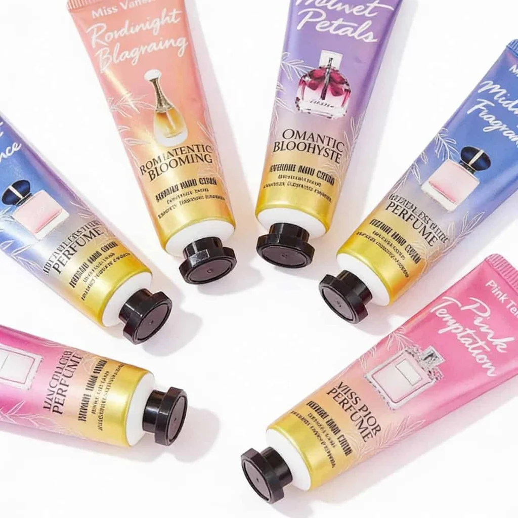 Set 5 creme de maini, Miss Vanessa, Perfume - imagine 2