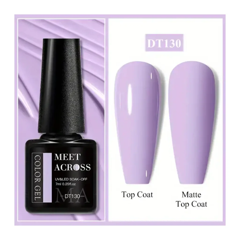 Set 6 Lacuri de Unghii cu Gel Colorat, Primăvară/Vară, 6 x 5ml - imagine 6