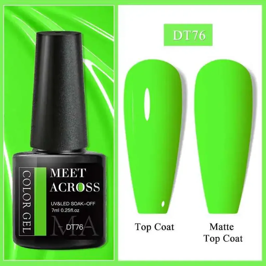 Set 6 Lacuri de Unghii cu Gel UV/LED, Colecție de Vară, 6 x 7ml - imagine 3
