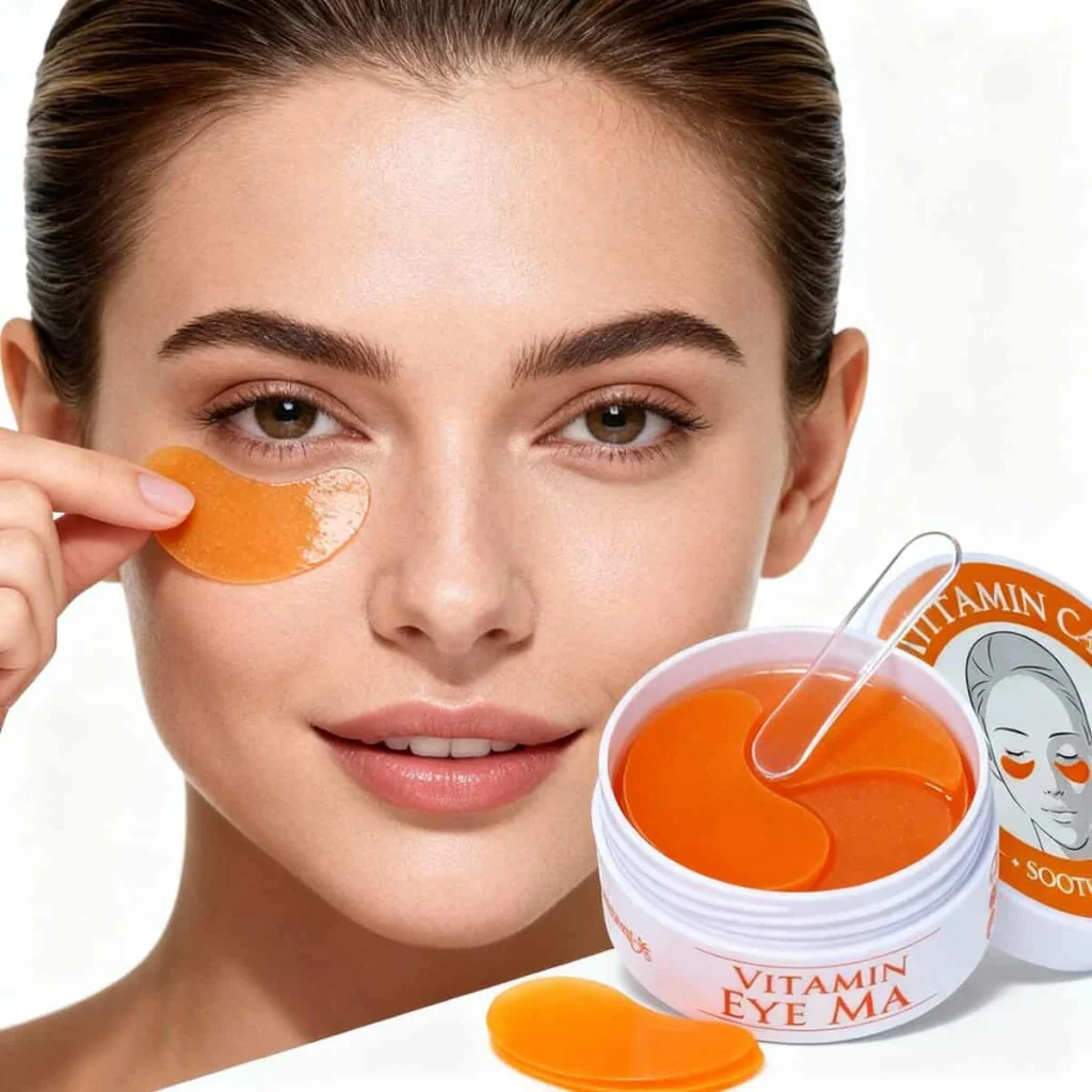 Set 60 de Pach uri de ochi cu vitamina C - imagine 2